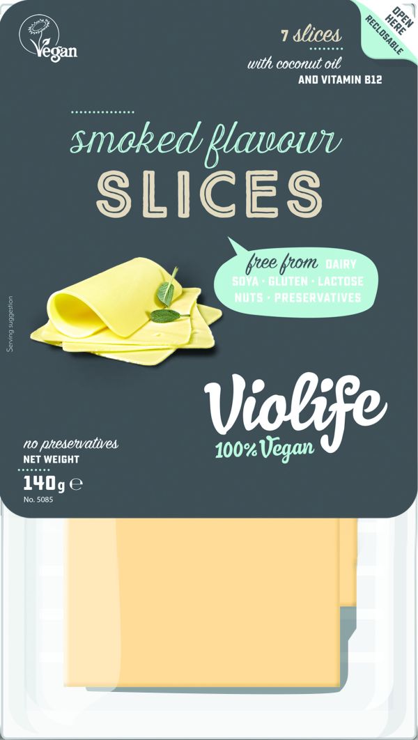 Vegan Τυρί Καπνιστό σε Φέτες