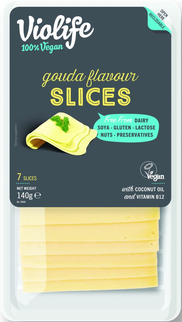 Vegan Τυρί σε Φέτες Gouda