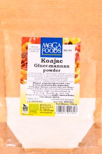 Konjac root powder