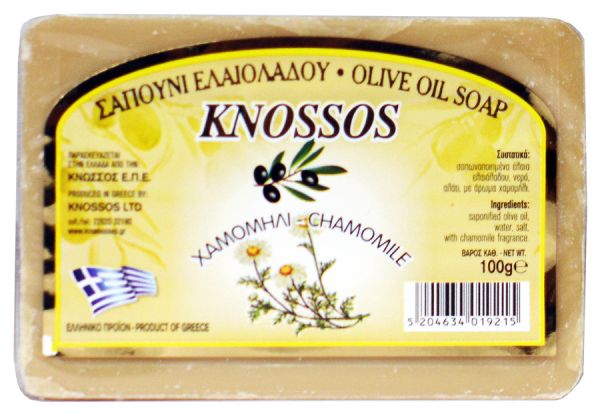 Βιολογικό Ελαιοσάπουνο με Χαμομήλι