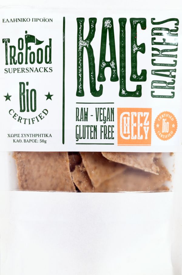 Kale Crackers Cheezy