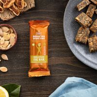 Fig Bar with Pumpkin Seeds & Lemon