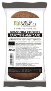 Cookies Χαρούπι & Αμύγδαλο