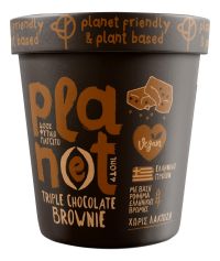 Παγωτό Triple Chocolate Brownie