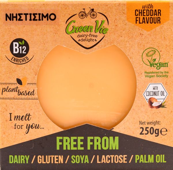 Vegan Cheddar σε Φέτες BIO