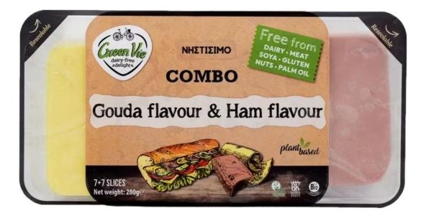 Vegan Τυρί & Ζαμπόν Χωρίς Γλουτένη