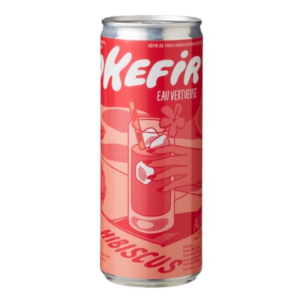 Water Kefir Hibiscus