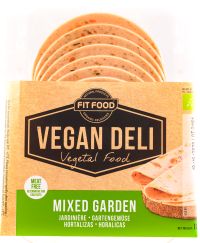 Vegetarian sausage slices - Mixed garden