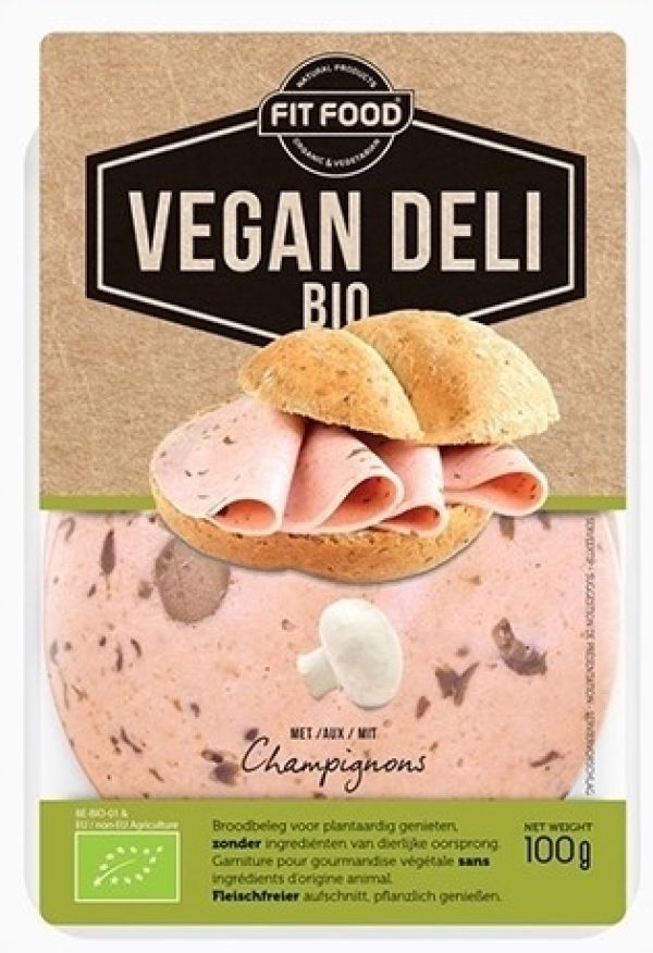 Vegan Φέτες Αλλαντικών με Μανιτάρια ΒΙΟ