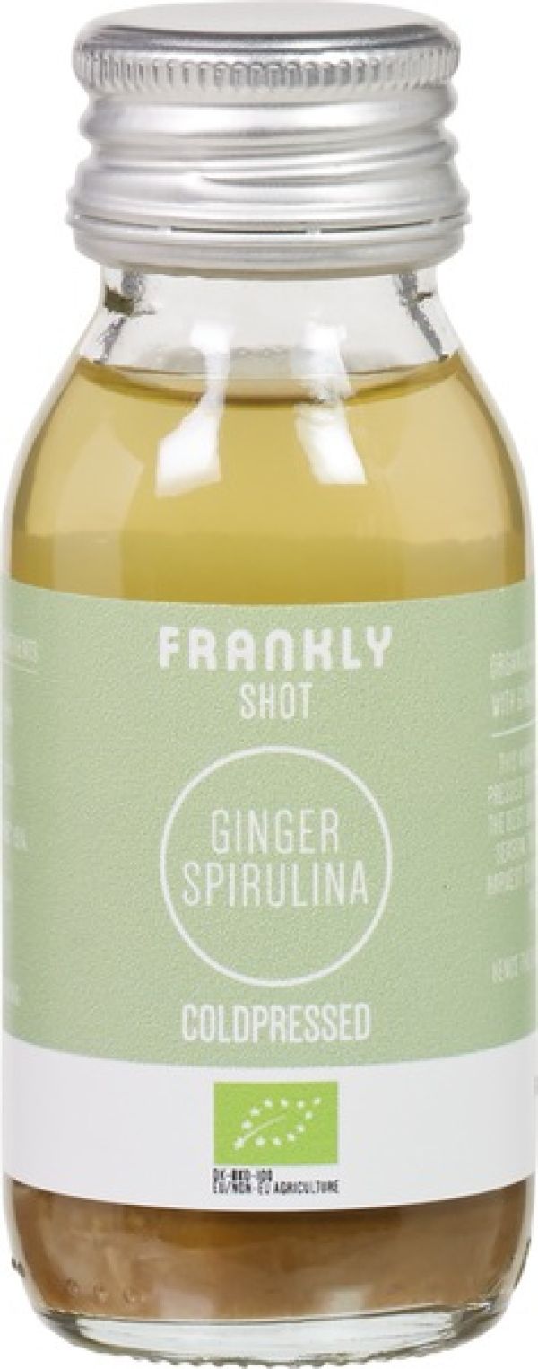Ginger Spirulina Shot coldpressed