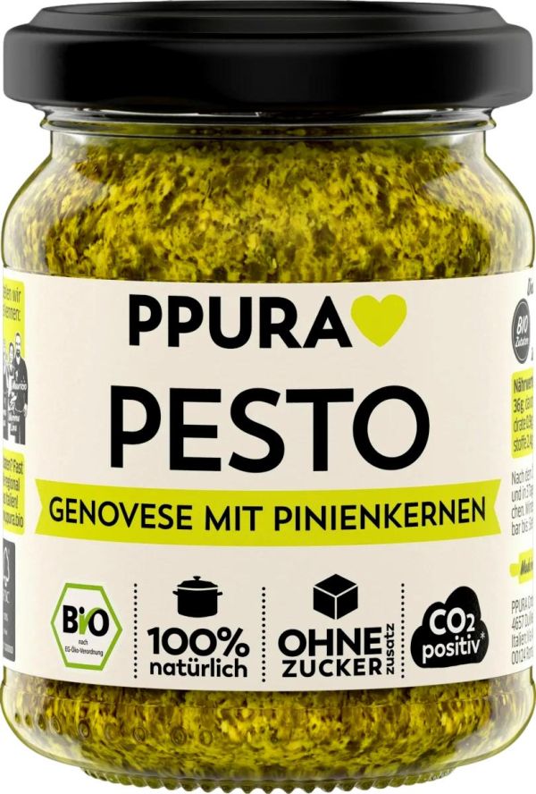 Πέστο Genovese με Κουκουνάρι