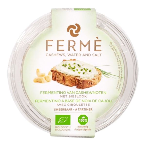 Fermentino with chives Fermé Vegan Cheese