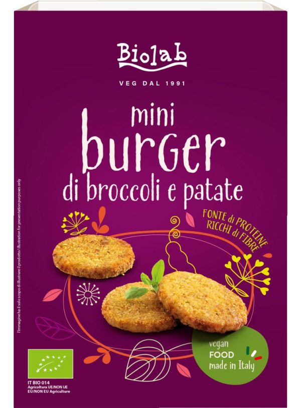 Mini Burger απο Μπρόκολο και Πατάτα