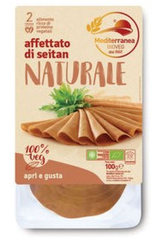 Vegan Σαλάμι Seitan σε Φέτες