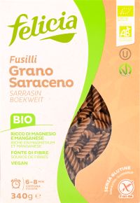 Organic Buckwheat Fusilli Pasta
