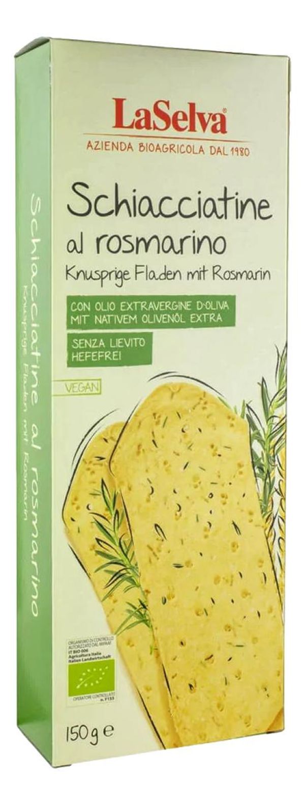Κράκερ με Δενδρολίβανο