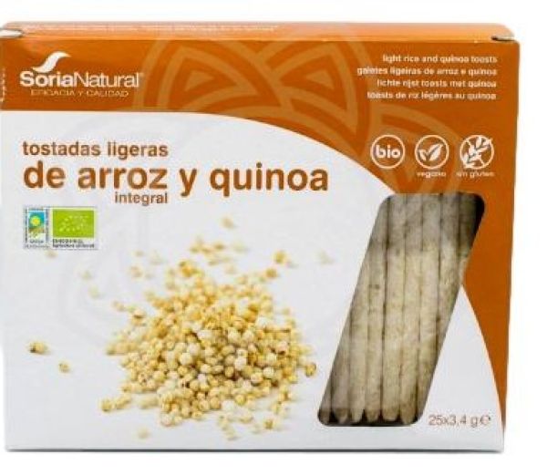 Rice Crackers with Quinoa