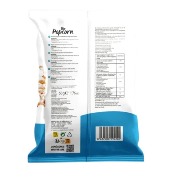Organic Sea Salt Popcorn Gluten-Free