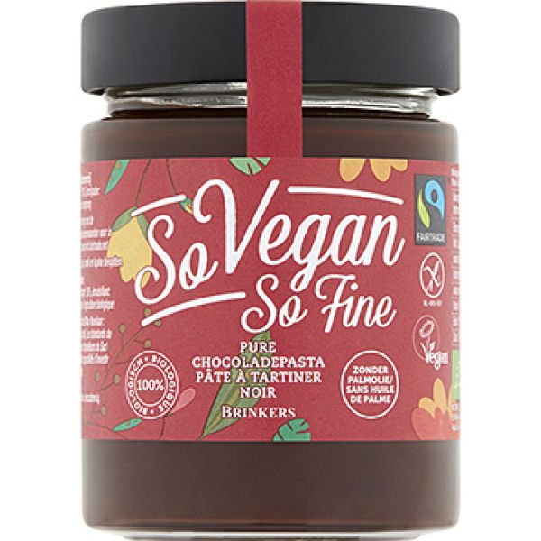 Vegan Επάλειμμα με Μαύρη Σοκολάτα 30% κακάο