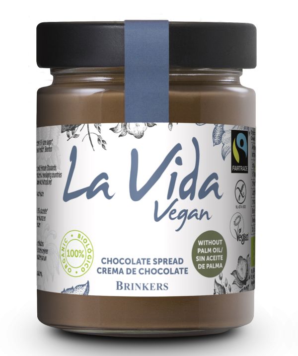 La vida vegan Επάλειμμα με Σοκολάτα 11% κακάο