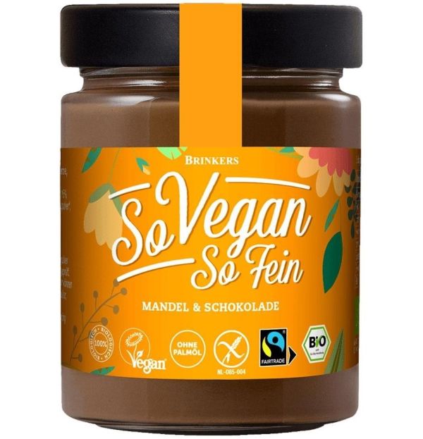 Vegan Επάλειμμα με Σοκολάτα και Αμύγδαλα