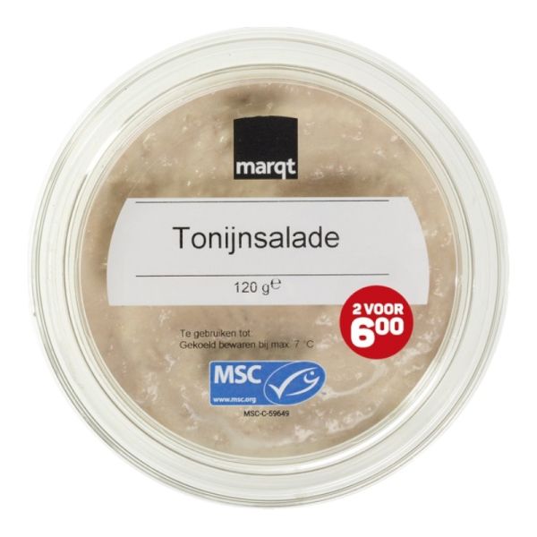 Tuna Salad with Mayonnaise Base