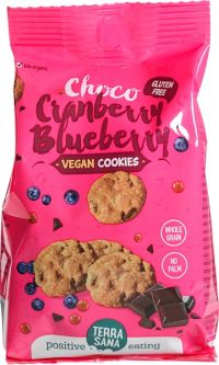 Μπισκότα Choco-cranberry-blueberry