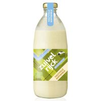 Evaporated milk (in a glass bottle)