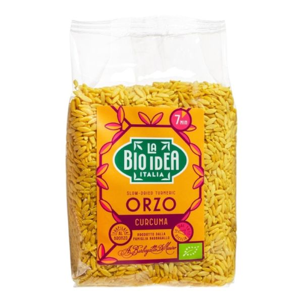 Κριθαράκι με Κουρκουμά