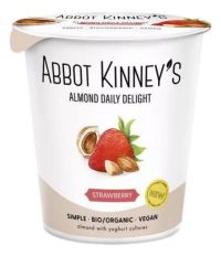 Vegan Γιαούρτι Αμυγδάλου - Φράουλα