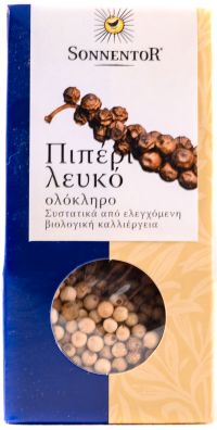 Sonnentor Πιπέρι Άσπρο Ολόκληρο