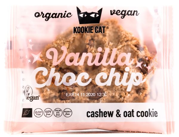 "Kookie Cat" Μπισκότο Βανίλια με κομμάτια Σοκολάτας
