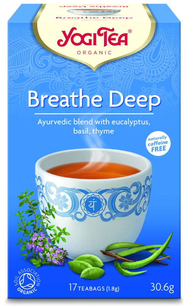 Yogi Tea Breath Deep - Ρόφημα για Kαλύτερη Aναπνοή BIO