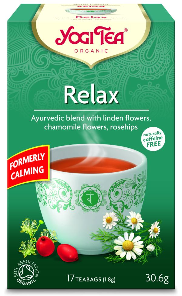 Yogi Tea Relax - Ρόφημα για την Xαλάρωση BIO