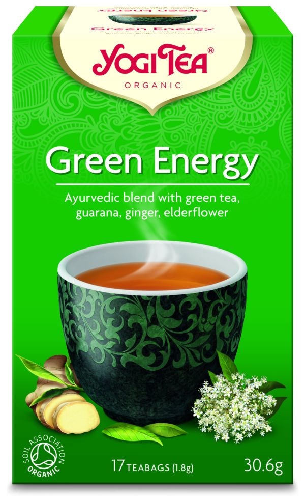 Yogi tea green energy (πράσινη ενέργεια για τόνωση)