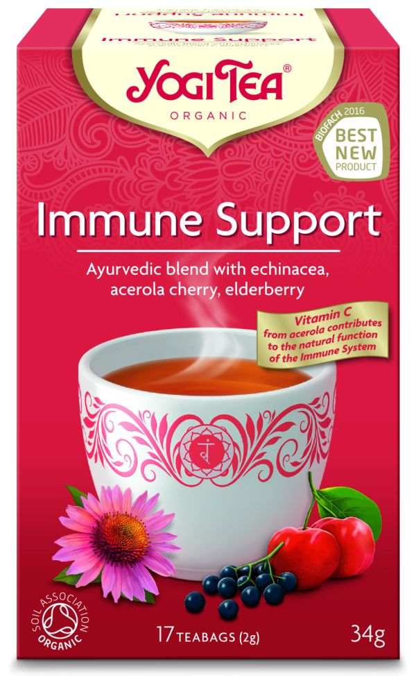 Υogi Tea Immune Support - Ρόφημα για το Aνοσοποιητικό BIO
