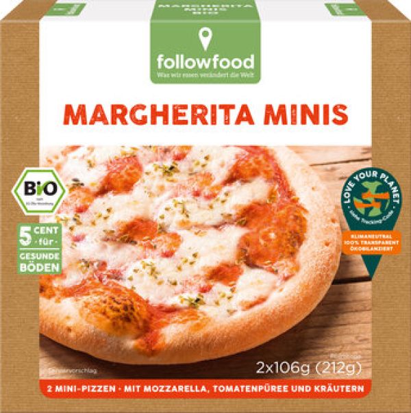 Πίτσα Mini Μαργαρίτα (2X106gr)
