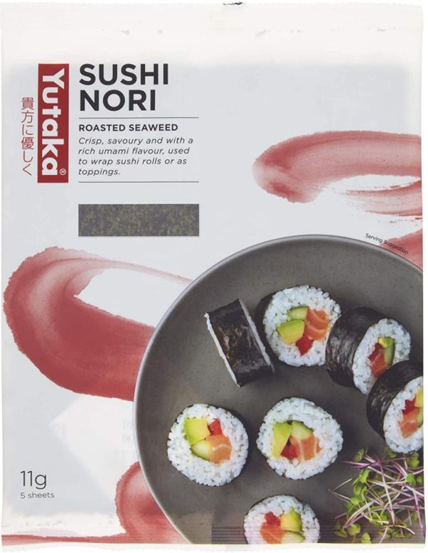 Sushi Nori Αποξηραμένα Χόρτα Θαλάσσης σε Φύλλο (για sushi)