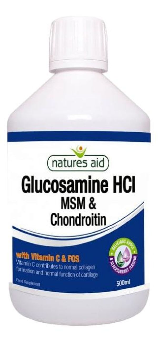 Glucosamine, MSM και Chondroitin Liquid (Αρθρώσεις)