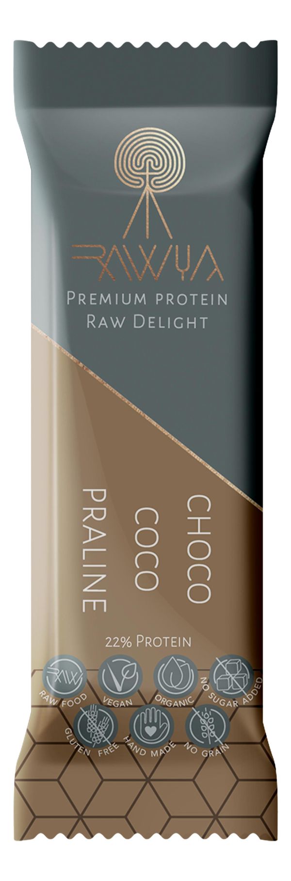 Protein Raw - Σοκολάτα&Πραλίνα