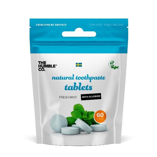 Natural Toothpaste Tablets With Fluoride