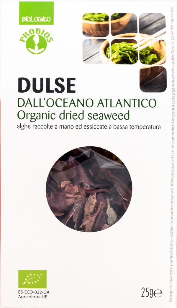 Αποξηραμένα Φύκια Ατλαντικού  Dulse ΒΙΟ