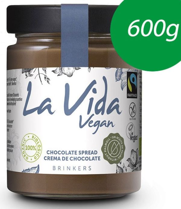 Vegan Επάλειμμα με Σοκολάτα 11% κακάο - Χωρίς Γλουτένη